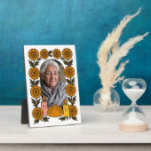 Plaque Photo Cempasúchil Ofrenda Altar Día de Muertos (Côté)