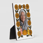 Plaque Photo Cempasúchil Ofrenda Altar Día de Muertos (Côté)