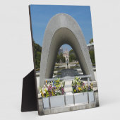 Plaque Photo Cénotaphe commémoratif d'Hiroshima (Côté)