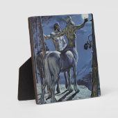 Plaque Photo Centaures (litho couleur) (Recto)
