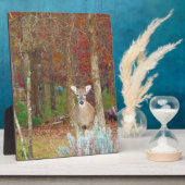 Plaque Photo Cerf de Noël (Côté)