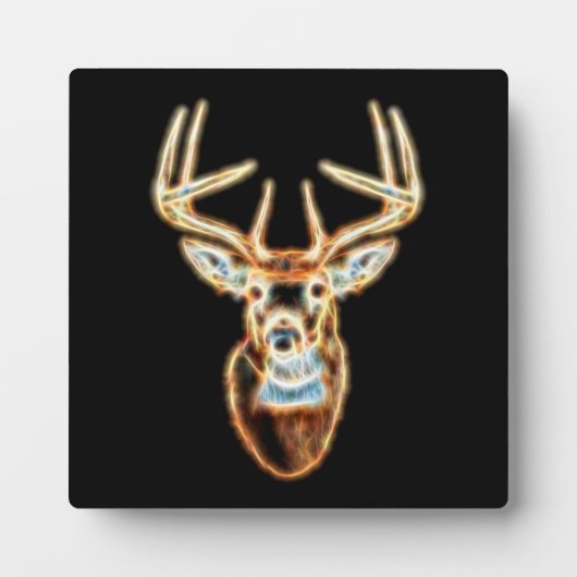 Plaque Photo Cerf Head Energy Spirit (Devant)