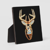 Plaque Photo Cerf Head Energy Spirit (Recto)