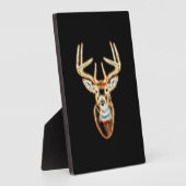 Plaque Photo Cerf Head Energy Spirit (Côté)