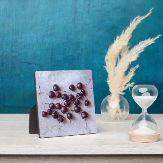 Plaque Photo Cerises (Insitu)