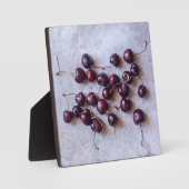 Plaque Photo Cerises (Recto)