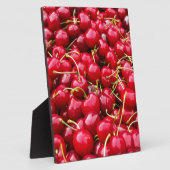 Plaque Photo Cerises (Côté)