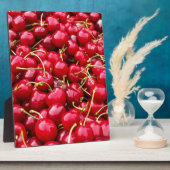 Plaque Photo Cerises (Côté)