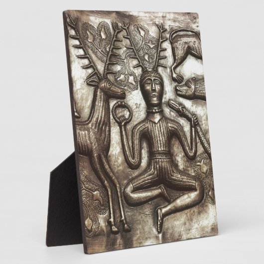 Plaque Photo Cernunnos (Côté)