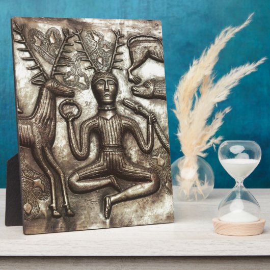 Plaque Photo Cernunnos (Côté)