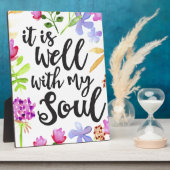 Plaque Photo C'Est Bien Avec Mon Âme (Côté)