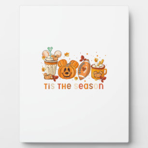 Plaque Photo C'Est La Saison Automne Halloween Citrouille Autom