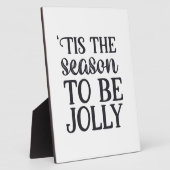 Plaque Photo C'Est La Saison D'Être Fête Du Nouvel An Retro Cl (Côté)