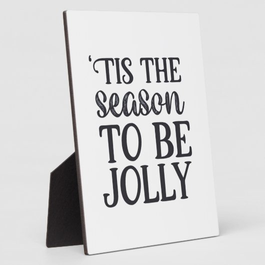 Plaque Photo C'Est La Saison D'Être Fête Du Nouvel An Retro Cl (Côté)