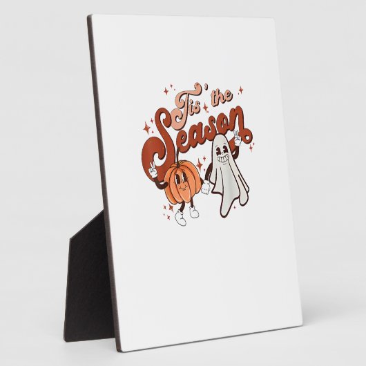 Plaque Photo C'Est La Saison Drôle Costume Halloween (Côté)