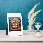 Plaque Photo C'est la saison Halloween (Côté)