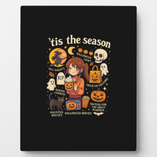 Plaque Photo C'Est La Saison Halloween Anime Icons Design Autom