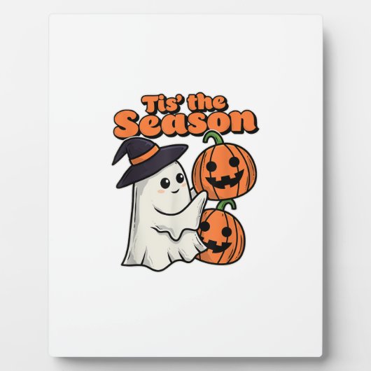 Plaque Photo C'Est La Saison Halloween Costume sorcier Casquett (Devant)