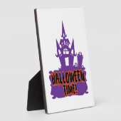 Plaque Photo C'est le temps d'Halloween ! (Côté)