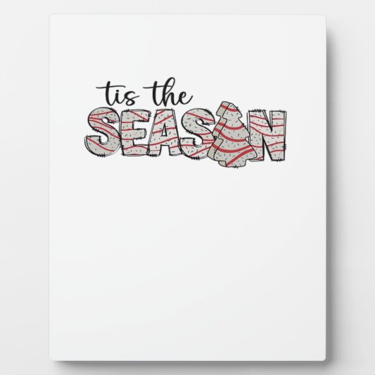 Plaque Photo Cet Arbre De Noël De Saison (Devant)