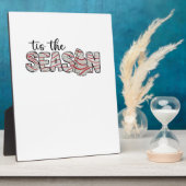 Plaque Photo Cet Arbre De Noël De Saison (Côté)