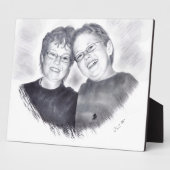 Plaque Photo Chad et Jakes's Plauqe (Côté)