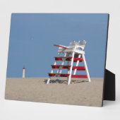 Plaque Photo Chaise de sauveteur du Cap May (Côté)