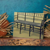 Plaque Photo Chaise Sussex en jonc (bois et jonc) (Côté)