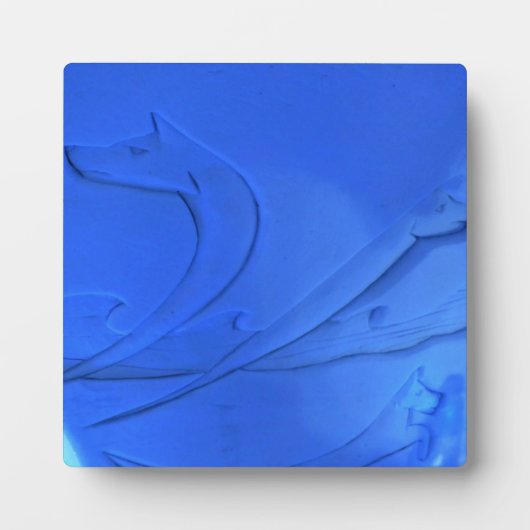 Plaque Photo Chambre Wolf à l'Hôtel de Glace, Québec, Canada (Devant)