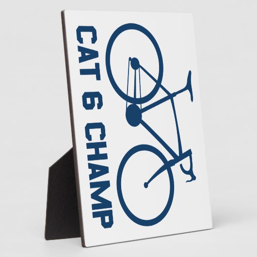 Plaque Photo Champ CAT 6 (Côté)