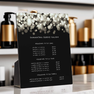 Plaque Photo Champagne Spark Affichage Tarifs & Services