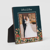 Plaque Photo Champignons des libellules floraux Noms Customisés (Recto)