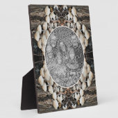 Plaque Photo Champignons sauvages blancs Nature Ajouter votre p (Côté)