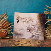 Plaque Photo Champs de Borzoi (Côté)