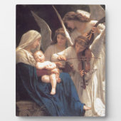 Plaque Photo Chanson des Anges - William-Adolphe Bouguereau (Devant)
