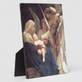 Plaque Photo Chanson des Anges - William-Adolphe Bouguereau (Côté)