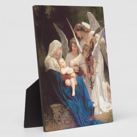 Plaque Photo Chanson des Anges - William-Adolphe Bouguereau (Côté)