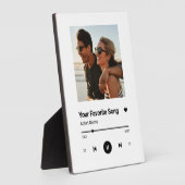 Plaque Photo Chanson Personnalisée Chanson Favorite Chanson Une (Côté)