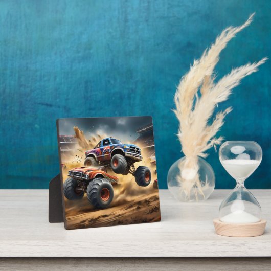 Plaque Photo Chaos on Wheels : Monster Truck Smash Derby, (Insitu)