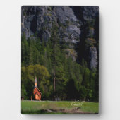 Plaque Photo Chapelle de Yosemite (Devant)