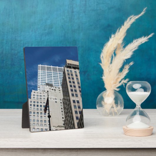 Plaque Photo Chase Manhattan Bank New York City (Côté)