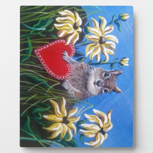 Plaque Photo "Chasse aux Valentines" (Devant)