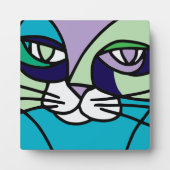 Plaque Photo Chat (Devant)