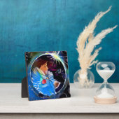 Plaque Photo Chat 6 - Élipse solaire (Insitu)