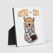 Plaque Photo Chat Astro (Recto)