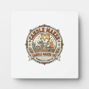 Plaque Photo Chat Fabricant De Bougies Chat Fabricant De Bougie