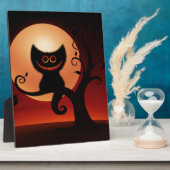 Plaque Photo Chat noir de Whimsical (Côté)