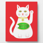 Plaque Photo Chat Oriental Lucky (Devant)