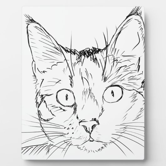 Plaque Photo Chat Puddy (Devant)