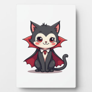 Plaque Photo Chat Vampire � T-shirt pour animal de compagnie Ha